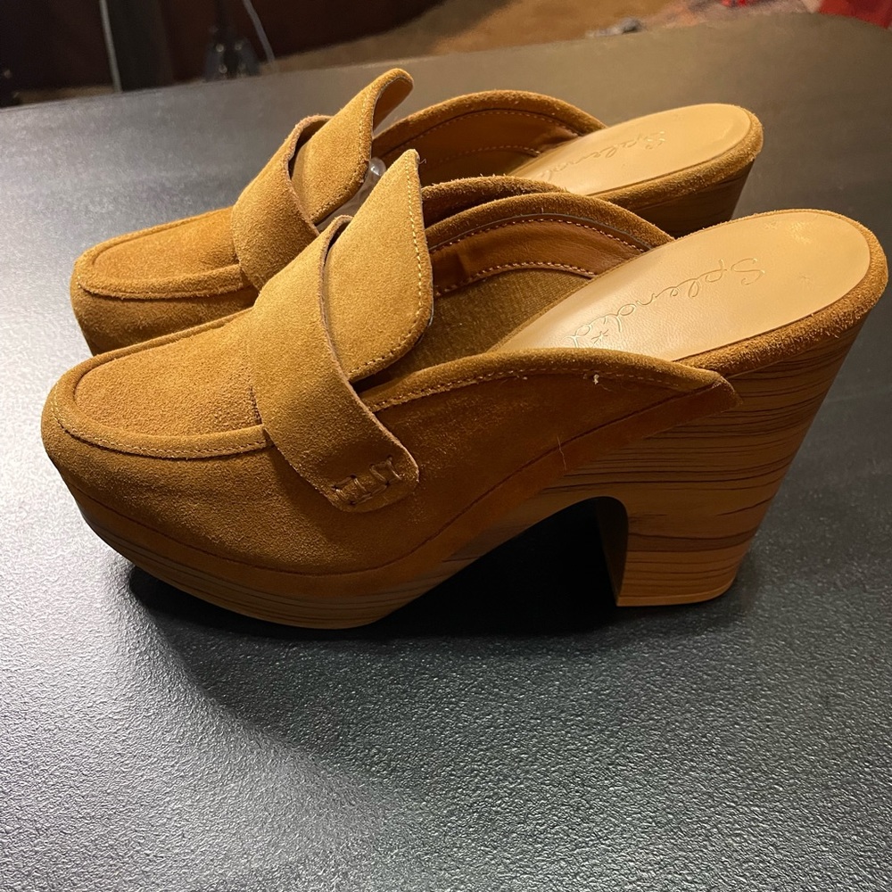 Splendid Suede Clogs